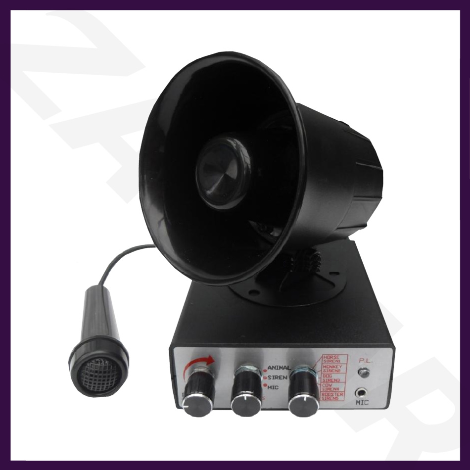 12V CAR SIREN HORN PA SYSTEM NOVELTY LOUD ANIMAL SOUNDS eBay